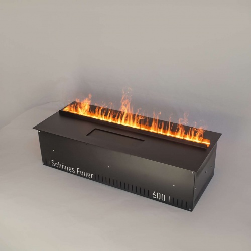 Электроочаг Schönes Feuer 3D FireLine 600 Pro со стальной крышкой в Санкт-Петербурге