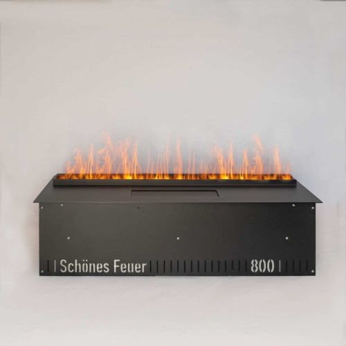 Электроочаг Schönes Feuer 3D FireLine 800 Pro со стальной крышкой в Санкт-Петербурге