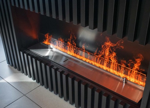 Электроочаг Schönes Feuer 3D FireLine 600 со стальной крышкой в Санкт-Петербурге