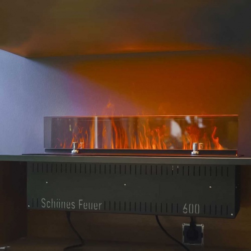 Электроочаг Schönes Feuer 3D FireLine 600 Blue Pro (с эффектом cинего пламени) в Санкт-Петербурге
