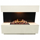 Каминокомплект Real Flame Modern CST 630 WT (белый дуб)+3D Cassette 630